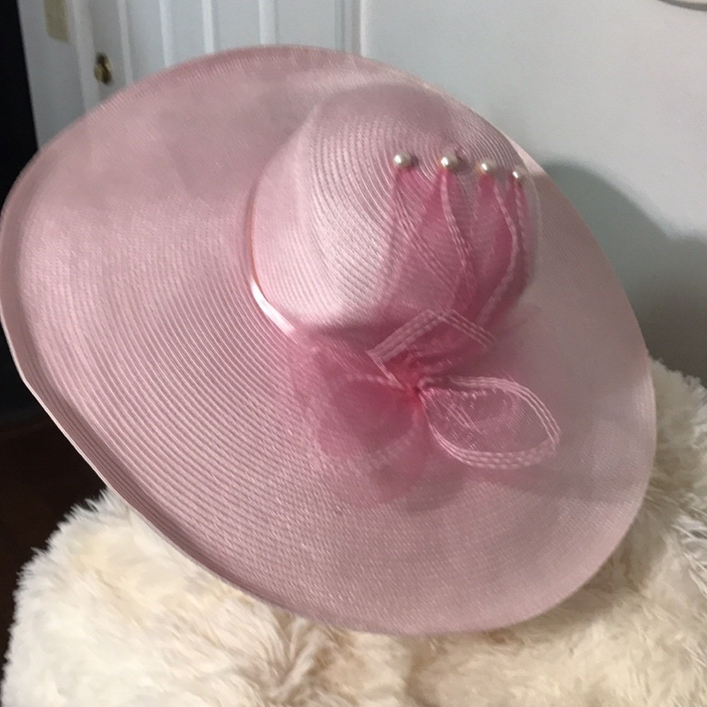 Pink SUMMER Wide Brim💕.  OS